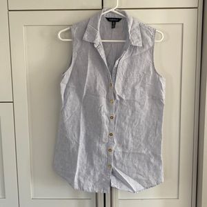 Ellen Tracy Sleeveless Blouse